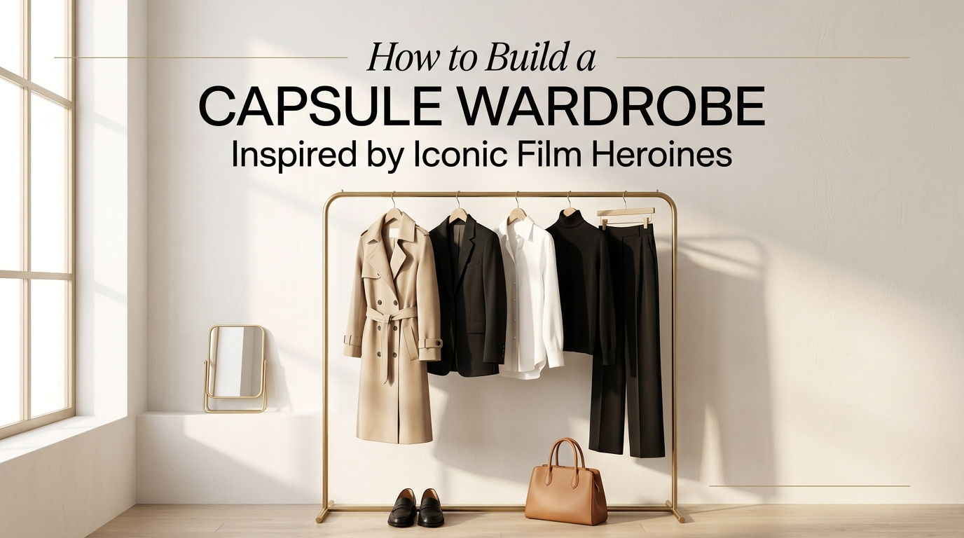 How to Build a Capsule Wardrobe Inspired by Iconic Film Heroines