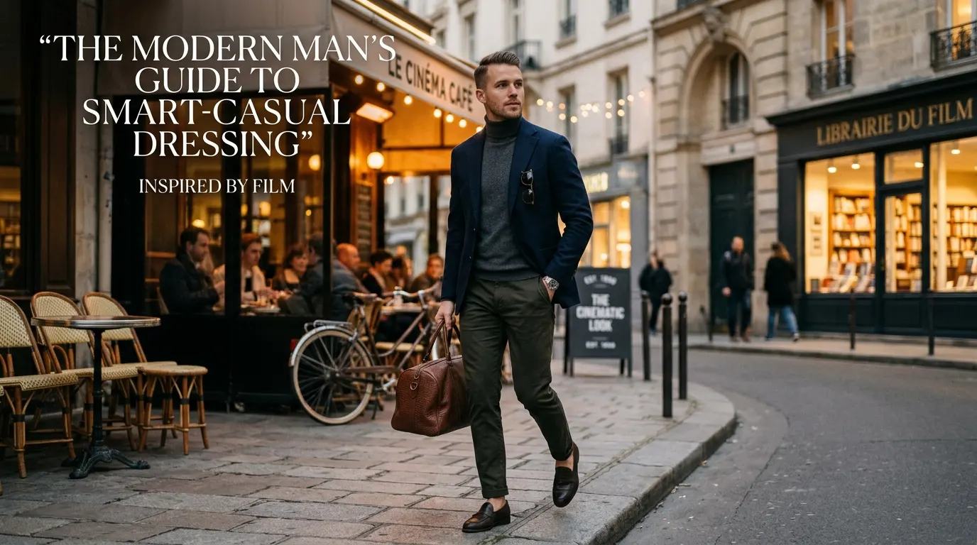 Men's Smart-Casual Style Guide 2024 | Film-Inspired Fashion for British Men