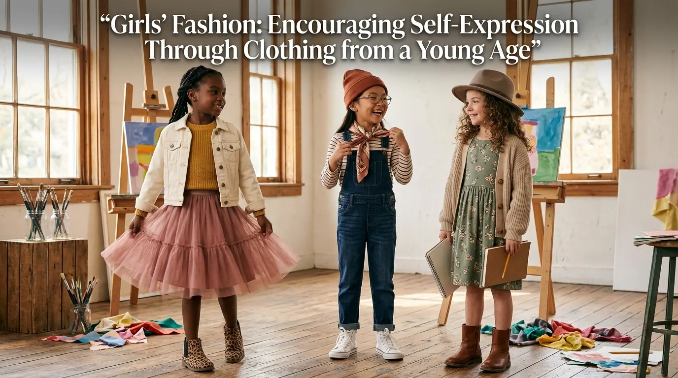 Girls' Fashion: Encouraging Self-Expression Through Clothing from a Young Age