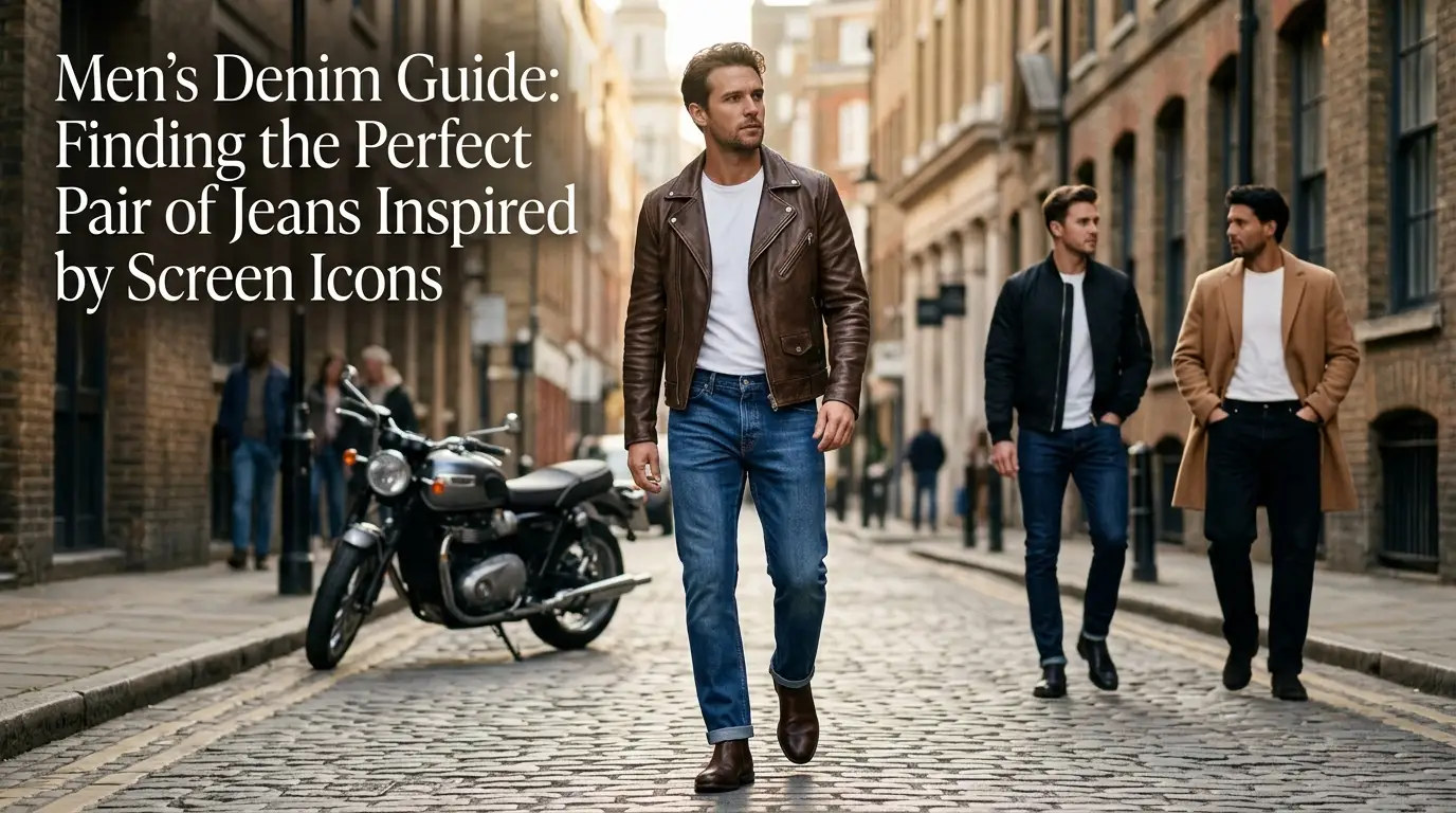 Men's Denim Guide 2024 | Best Jeans for Men Inspired by Film Icons