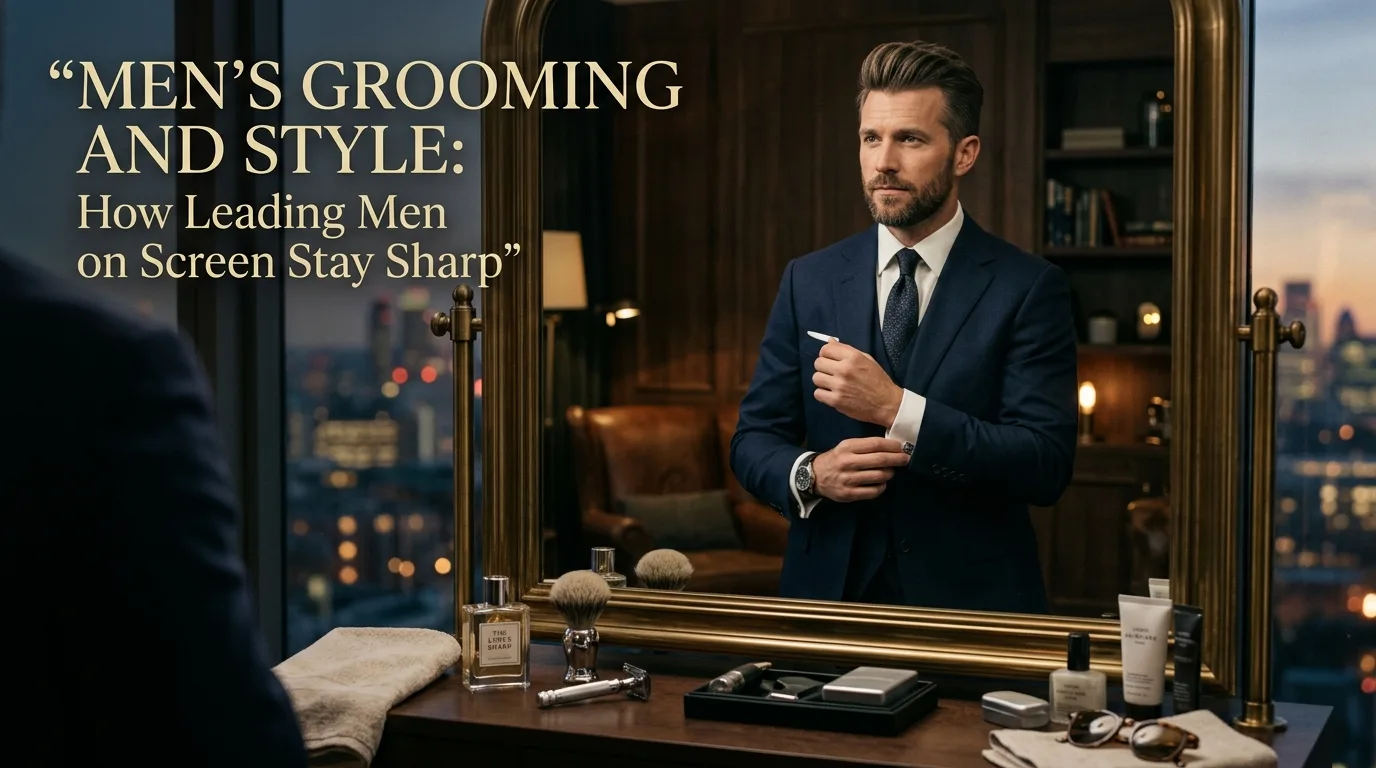 Men's Grooming and Style: How Leading Men on Screen Stay Sharp